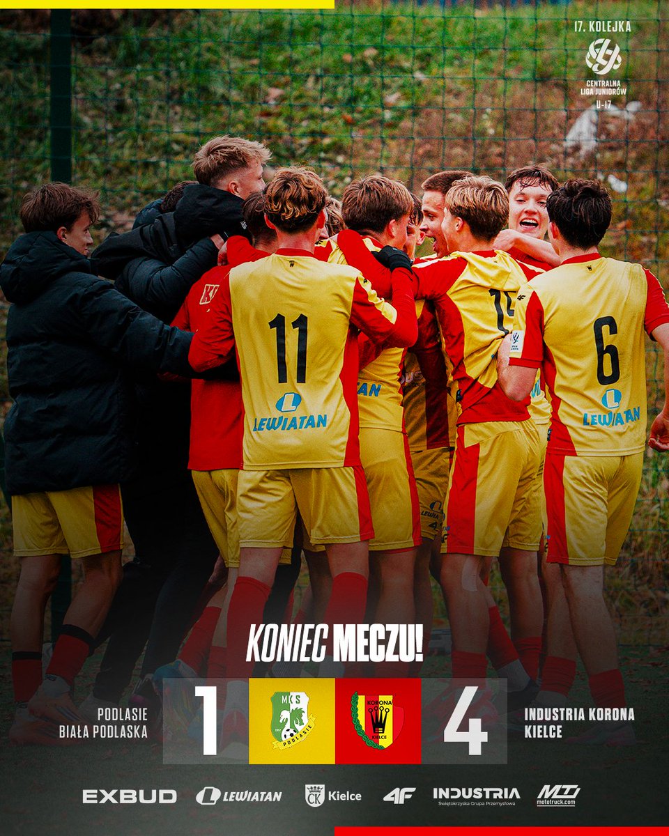 [𝐂𝐋𝐉𝐔𝟏𝟕] 🔚 Zwycięski koniec rundy! 🔥

Żółto-Czerwoni pokonują Akademia Piłkarska Podlasie Biała Podlaska 4:1! ✅

Marcin Modras zakończył mecz z dubletem na swoim koncie, a po jednym golu dołożyli Dominik Błaszczyk oraz Adam Hańćko! ⚽
__
<a href="/SGP_INDUSTRIA/">ŚGP INDUSTRIA</a> #industria