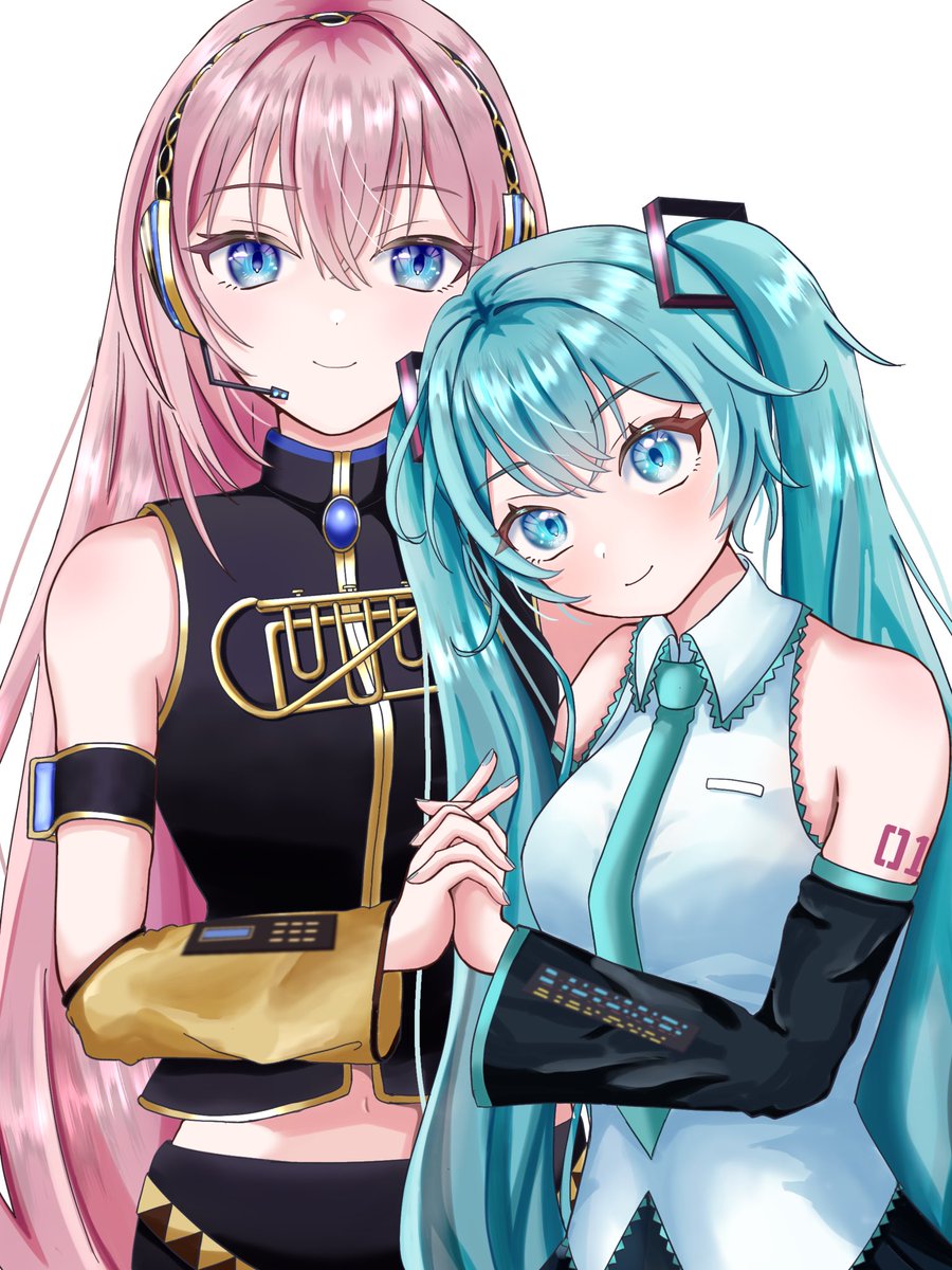 marin0marinka's tweet photo. #初音ミク　#巡音ルカ
ネギトロ🩵🩷

ずっとこうしてたいね♡ https://t.co/U7GPE1CTQU