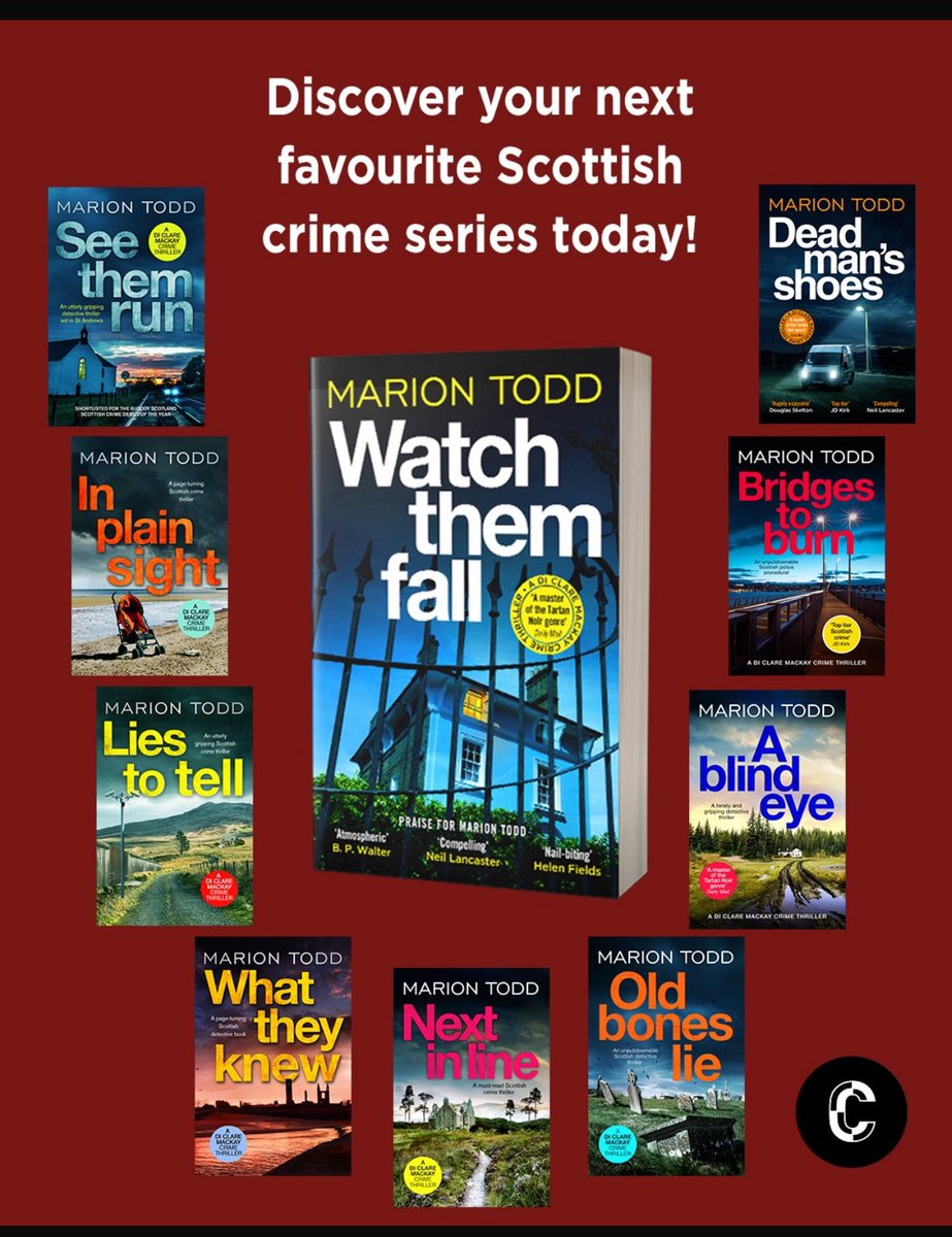 Happy #StAndrewsday, chums! Why not celebrate with a Scottish crime series set in… (wait for it…) #StAndrews! Watch Them Fall ready to pre-order for delivery in March.