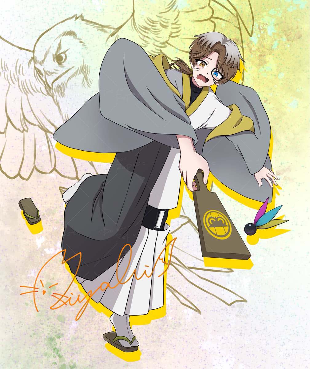 お正月千トくん2025🎍 ※再掲 #ハンドレ #ハンドレFA #ナイトアウル #皇