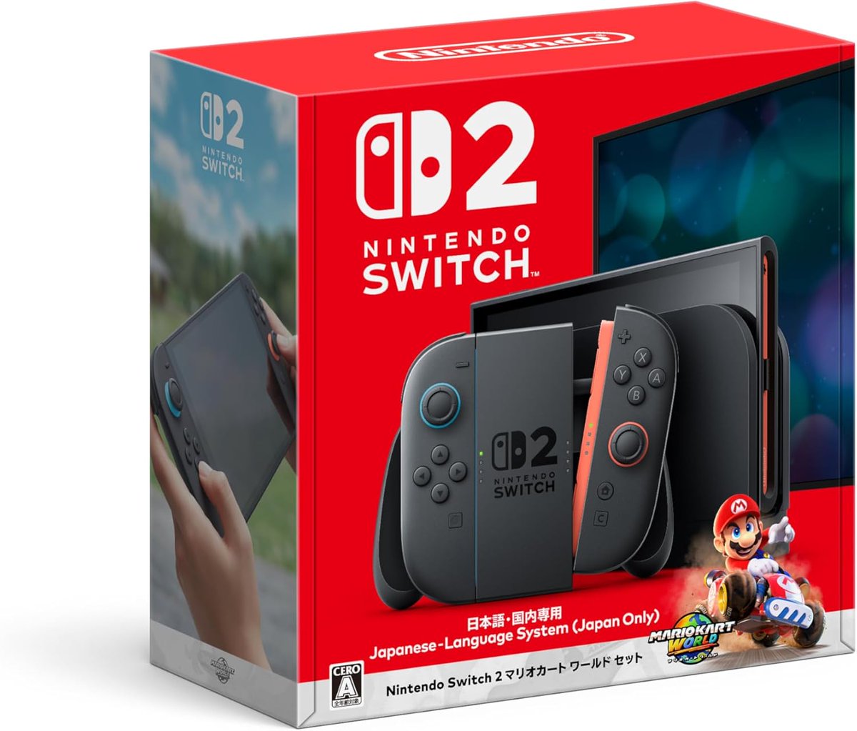 □Amazon｜Nintendo Switch ▽Switch2 ゲーム機本体 【招待リクエスト