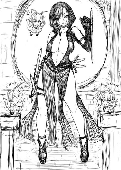 落書き オリキャラ5648ちゃん⑩ 