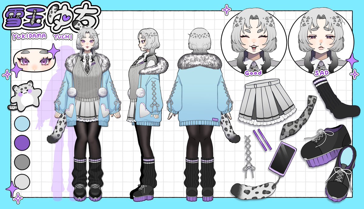 7ACHI_yuchi's tweet photo. なちとゆちの三面図☀️❄️ 
正反対な2人をとくとご覧あれ
#新人VTuber #Vtuber準備中 https://t.co/CGoQKfxHt9