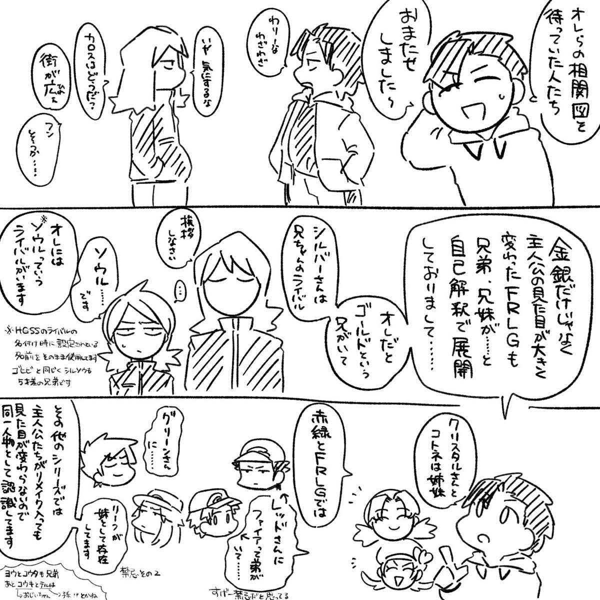 弊金銀主人公付近の簡単な紹介です 