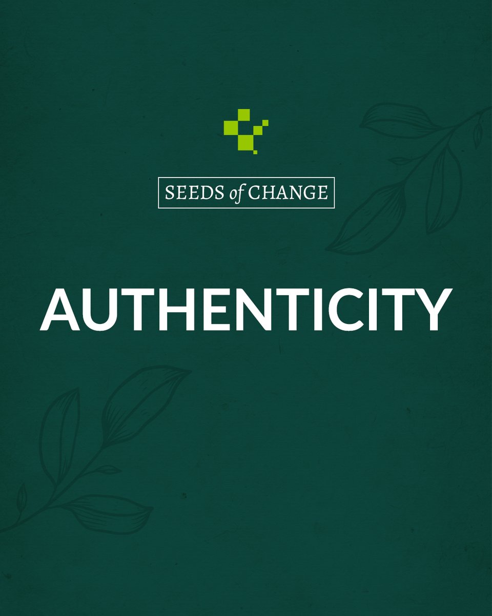 Authenticity is your superpower – let the world see the real you.  

#SeedsOfChange #BeAuthentic #YourTrueSelf #Superpower