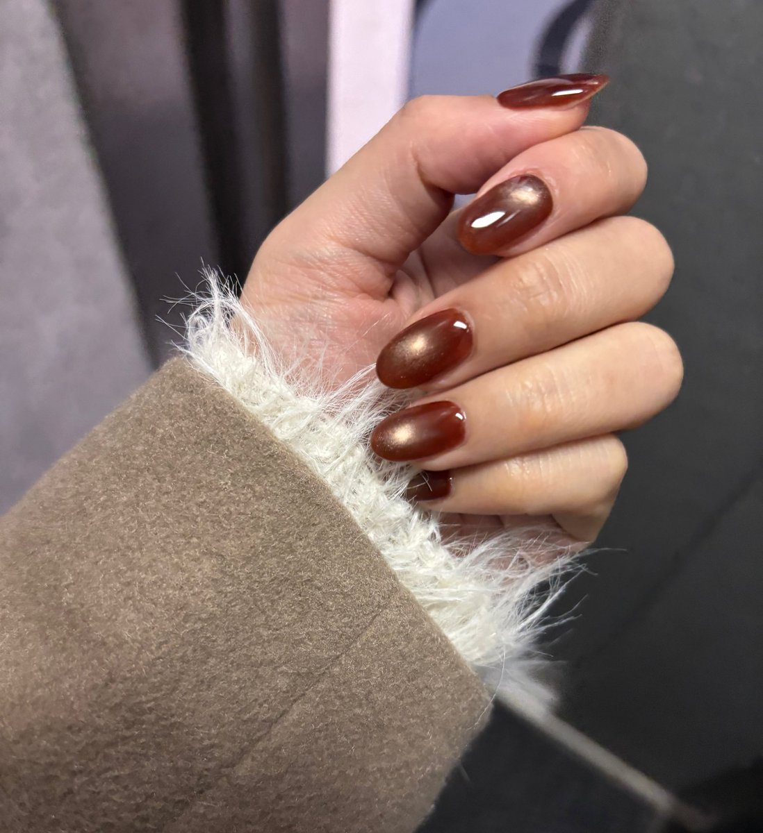 ブラウン。大人だな〜