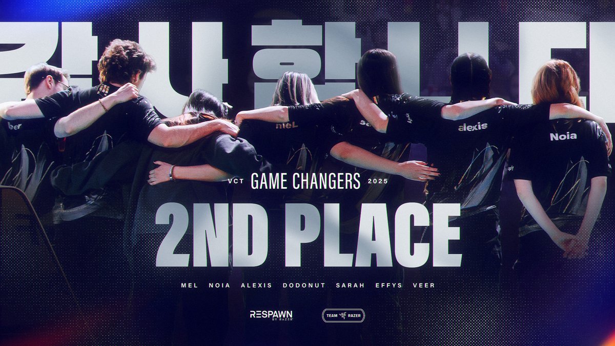 SRVAL's tweet image. Our journey in the 2025 season comes to an end, we are proud of our progress this year ☺️

Congratulations to @TeamLiquidBR - we finish #VCTGameChangers Champs as runners up 💚

#ArmTheRebels