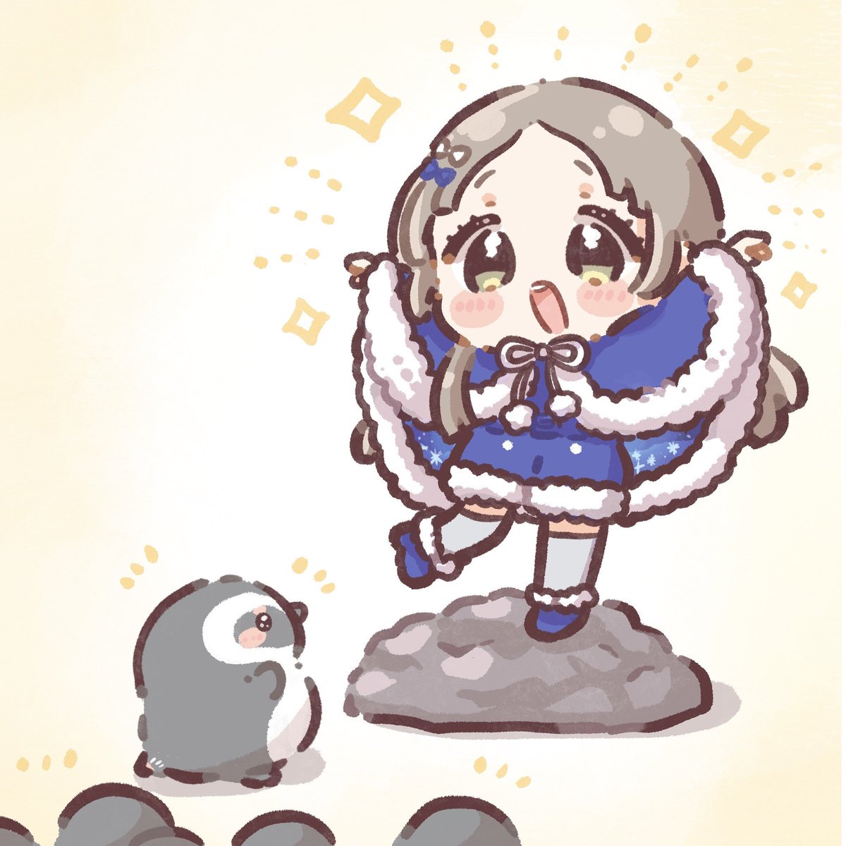 pokkepocket's tweet image. いろんな子達を描けました…🥳

#今月描いた絵を晒そう