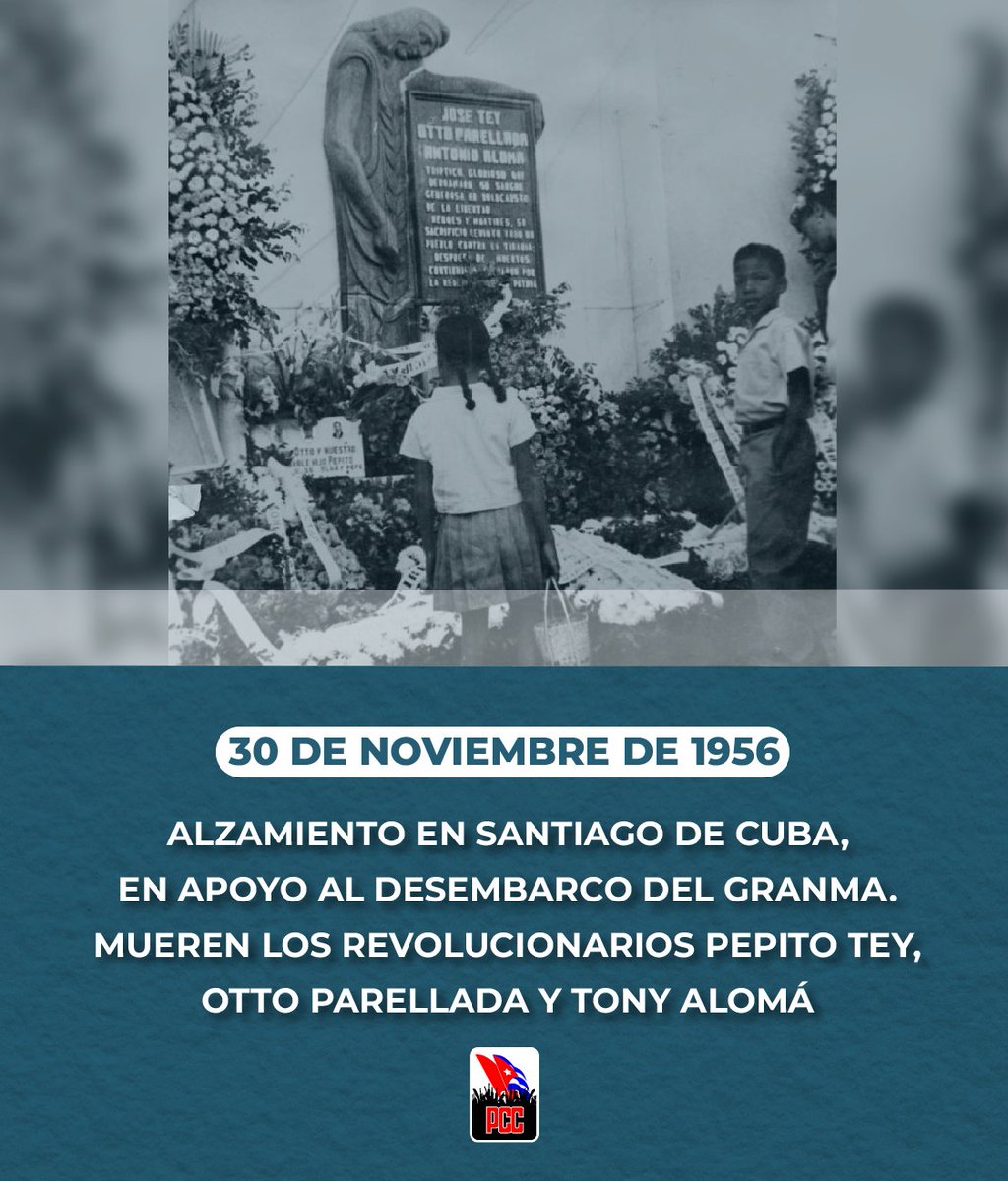 PartidoPCC's tweet image. “La población entera de Santiago, enardecida y aliada a los revolucionarios, cooperó unánimemente con nosotros. Cuidaba a los heridos, escondía a los hombres armados, guardaba las armas y los uniformes de los perseguidos; nos alentaba...&quot;

Frank País 

#CubaViveEnSuHistoria