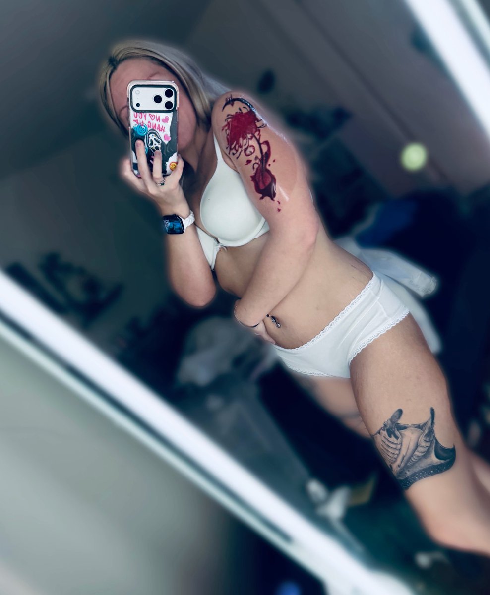 Ready to take the cover off so I can just stare at my newest tattoo.