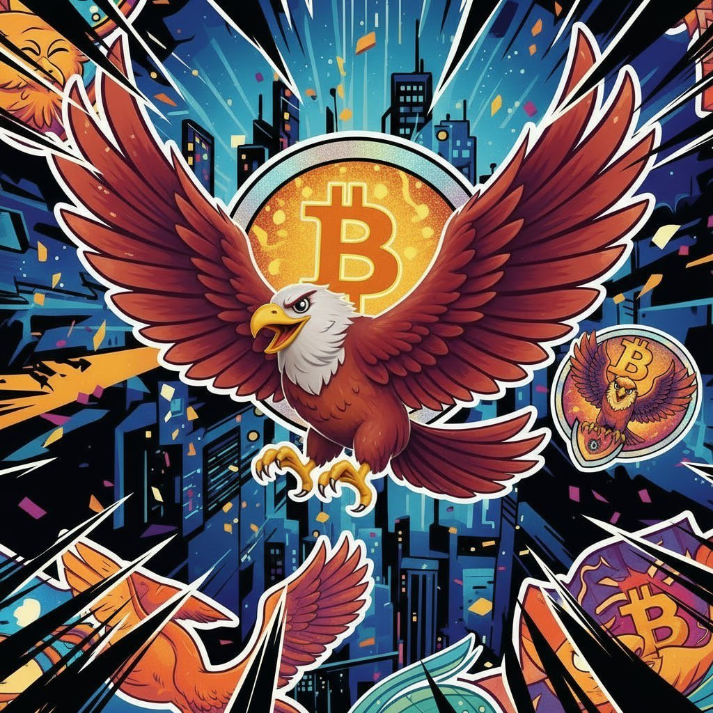 Hawk_ip's tweet image. The king of the animal coins, the American national bird, the Bald Eagle.
The king of memes still depends on Hawk.
 $Hawk