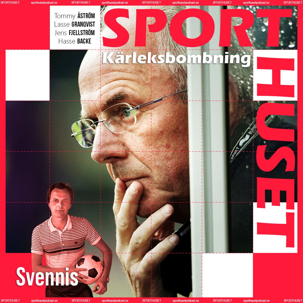 Sven-Göran Eriksson❤️ 
Förra hösten avled den största svenska fotbollstränaren genom tiderna. Hör vår nymixade kärleksbombning av Svennis, med gästande vännen och mångåriga tränarkollegan Hasse Backe ▶️podcasts.apple.com/se/podcast/spo…