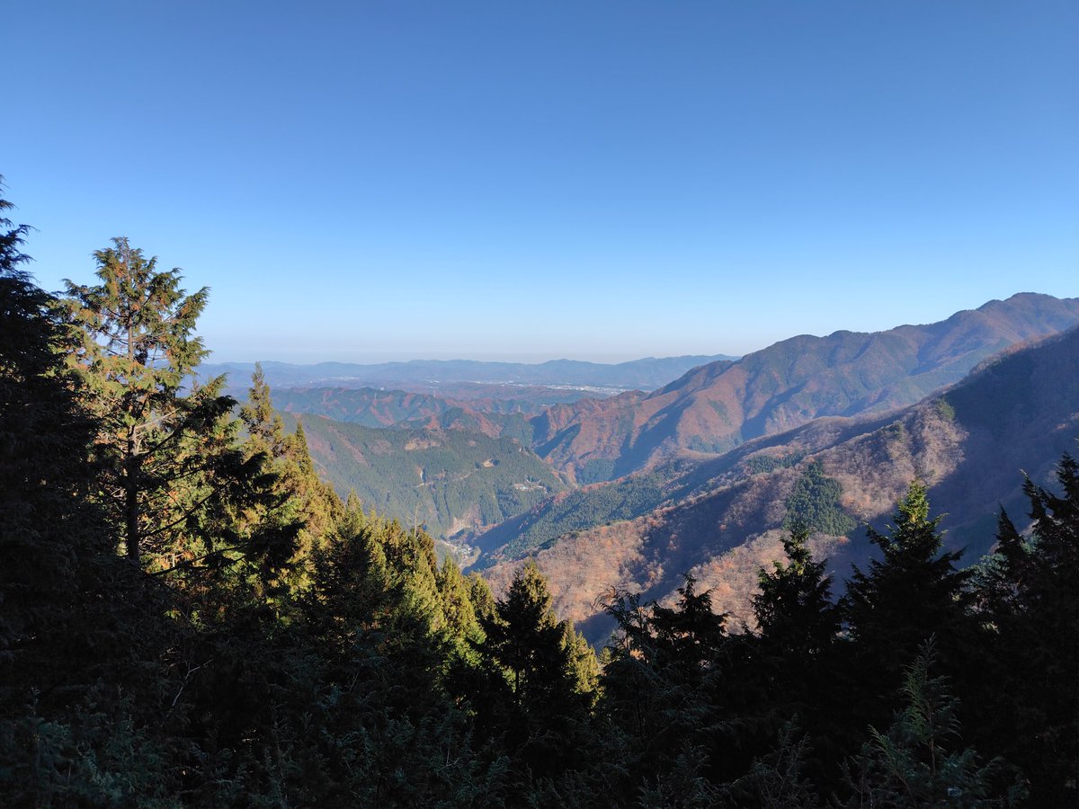 0k6fh0GZXs27541's tweet image. 三峰神社にお参りしました。
多分、年内は最後。
今日も木々の甘くて清々しい匂いがした。

三峰の山容は東吉野村、天川、十津川などの吉野の方の山容と似ている。向こうの方が広大だけど。
修験者も、全国を渡りながら、似ていると思ったのではないだろうか。