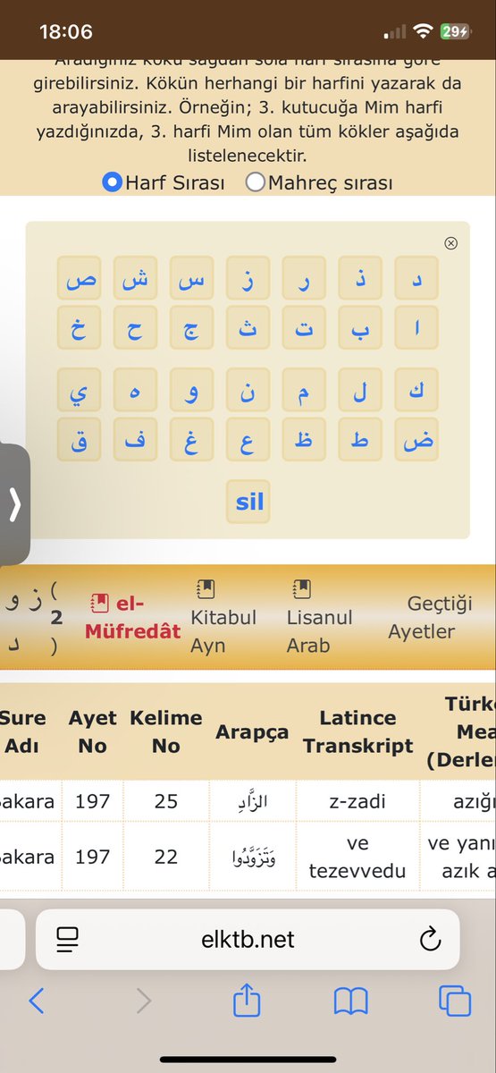 DenSelStar's tweet photo. @nibirureturns https://t.co/Ed1Ovy0YqT sitesinde kelime köklerini Kitabu Kitâbu'l-'Ayn ve Lisânü'l-Arab sözlüklerden inceleyebilirsiniz. Sözlüklerin Türkçe çevirisi ile ayetleri inceleme fırsatı sunulmuş. https://t.co/wMtrXKH3w7