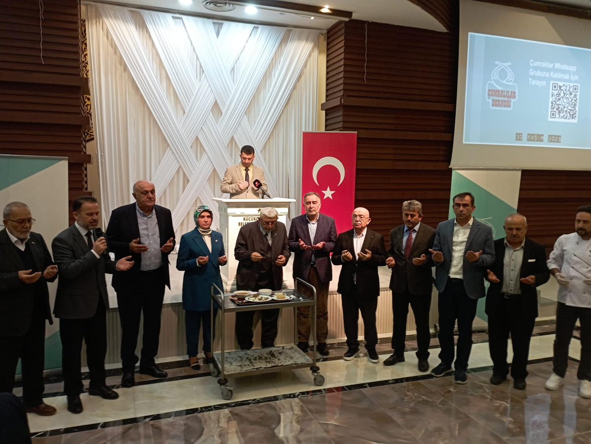 drummugulsen's tweet photo. Gönüller Konya’da, buluşma İstanbul’da…

Hoşgörünün ve irfanın şehri memleketim Konya’nın samimiyetini, Çumra’nın gönül dostluğunu İstanbul’a taşıdığımız ‘Geleneksel Çumralılar Buluşuyor’ etkinliğinde hasret giderdik, güzel anılar biriktirdik.

Bu anlamlı organizasyon için Çumralılar Derneği’ne ve tüm hemşehrilerime yürekten teşekkür ediyorum.

📍 Küçükçekme
@cumrader