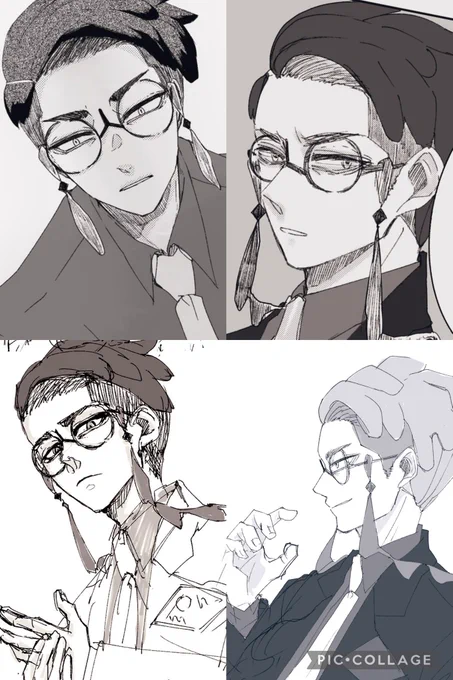 #繋がらなくていいから俺のカラスバを見てくれ

このタグ使ってみたくってぇ… 
コラージュアプリが途中で激重なって使えなくなったので2枚だけ 