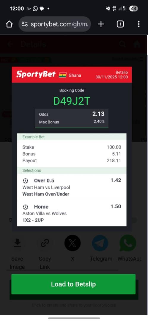 EricHuno84174's tweet photo. 2.13 odds ×2of your money https://t.co/b2JGPTvRkV