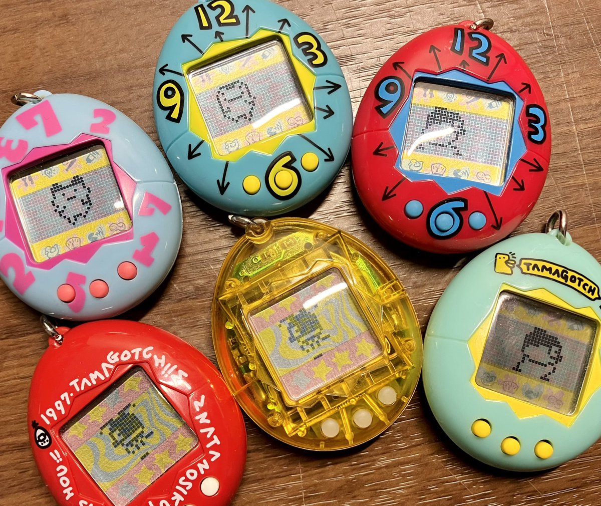 未使用　たまごっち　オスっちメスっち　セット　ハート　たまごっちパラダイス原型？ 未使用 たまごっち オスっちメスっち セット ハート たまごっち