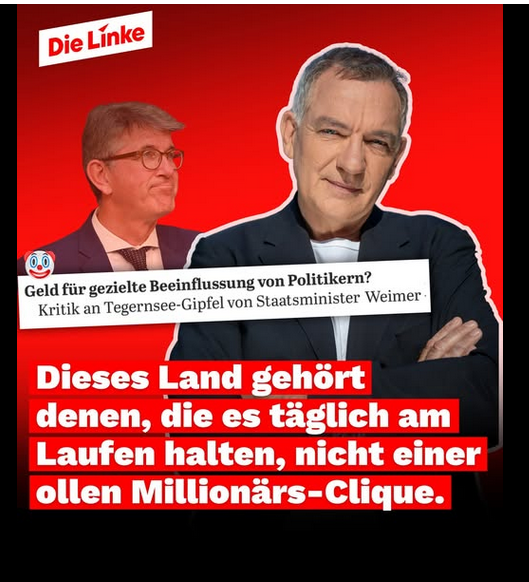 Paradebeispiel für Regression samt üblicher Personifizierung von Krisenursachen: die totale Hinwendung an den Arbeitswahn inmitten der Krise der Arbeit, die ja Substanz des Kapitals ist. Die Krise der Arbeit ist Krise des Kapitals.