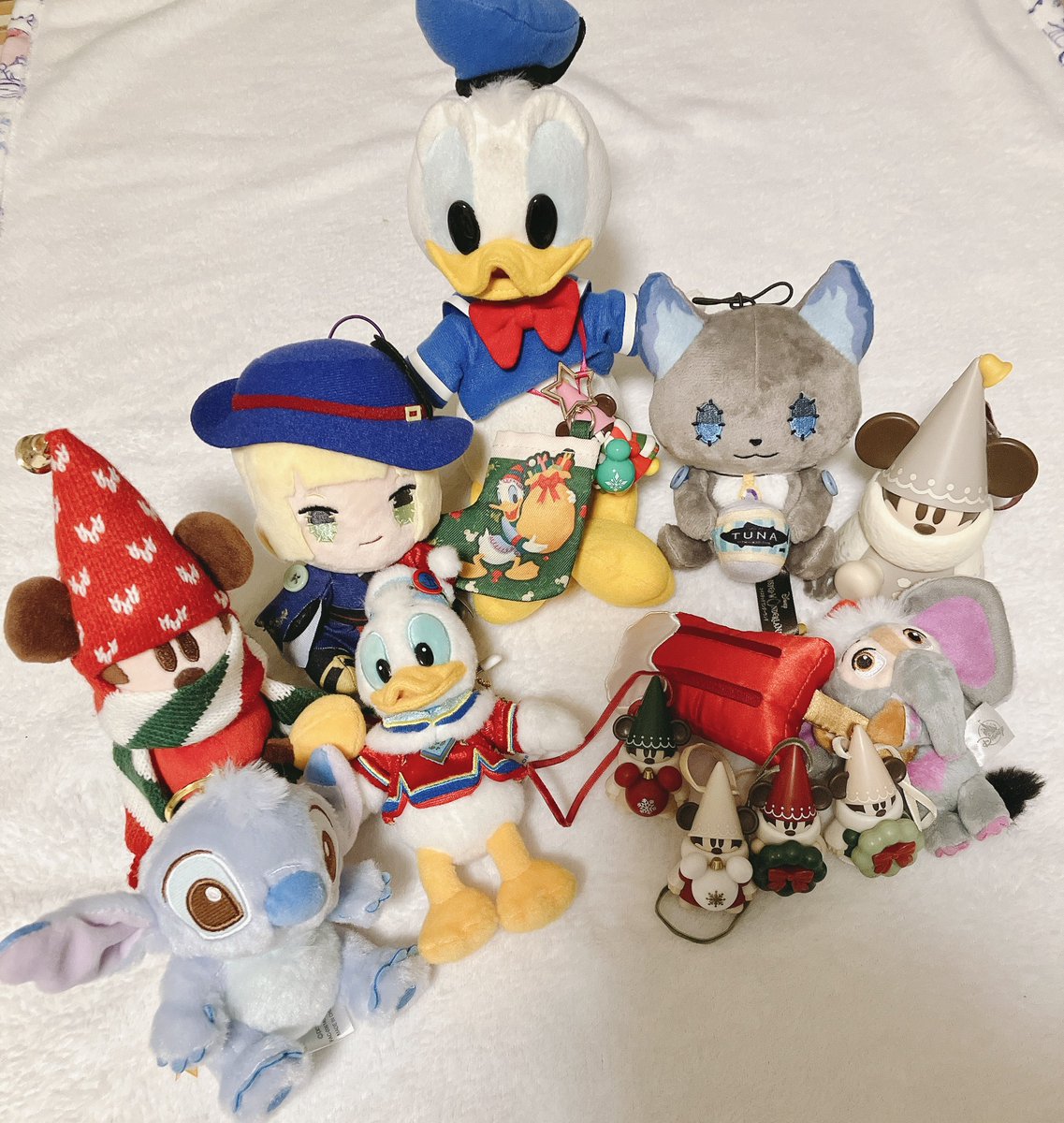 今年最後のイン一緒に行くぬいちゃんたちを決めた☺️