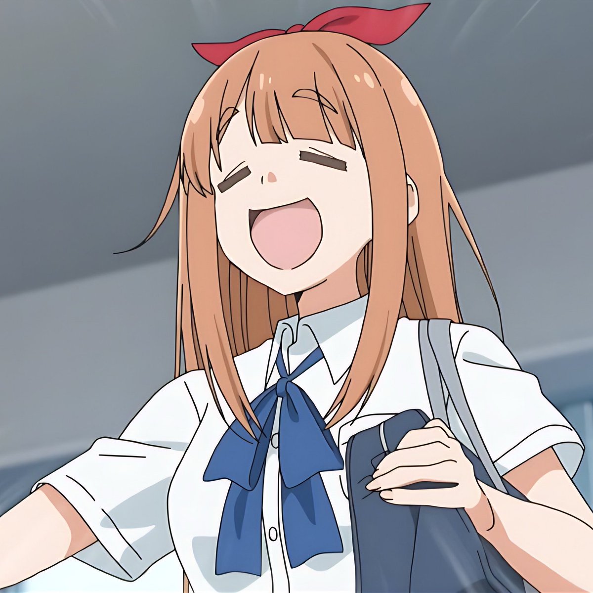 waiyateee's tweet image. デカリボンを着けた綾ちゃんは猪俣先輩を彷彿とさせるしめっちゃ可愛い
#ゆるキャン #土岐綾乃 #猪俣風香