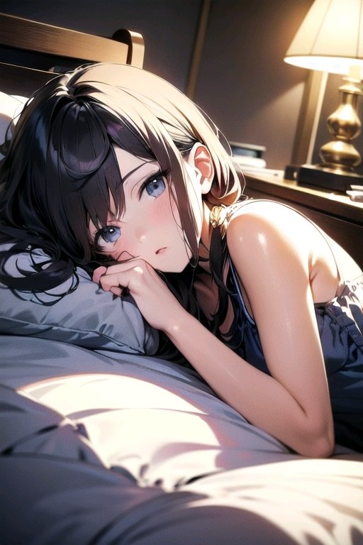 早起きして朝から掃除をして、
ちょっと横に…が起きたら夕方でした🌀
最高の休日、半日寝て終わりました 💭

#AIart #AIイラスト