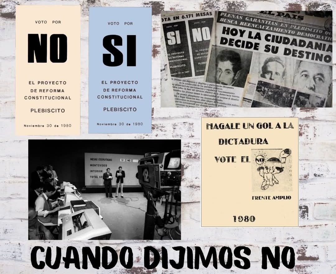 Cbarcelo1961's tweet photo. 45 años pasaron,mi primer voto con 19 años !!! A pesar del miedo,a pesar de todo le dijimos NO a la dictadura fascista !!! https://t.co/Xv4lZYHBWu