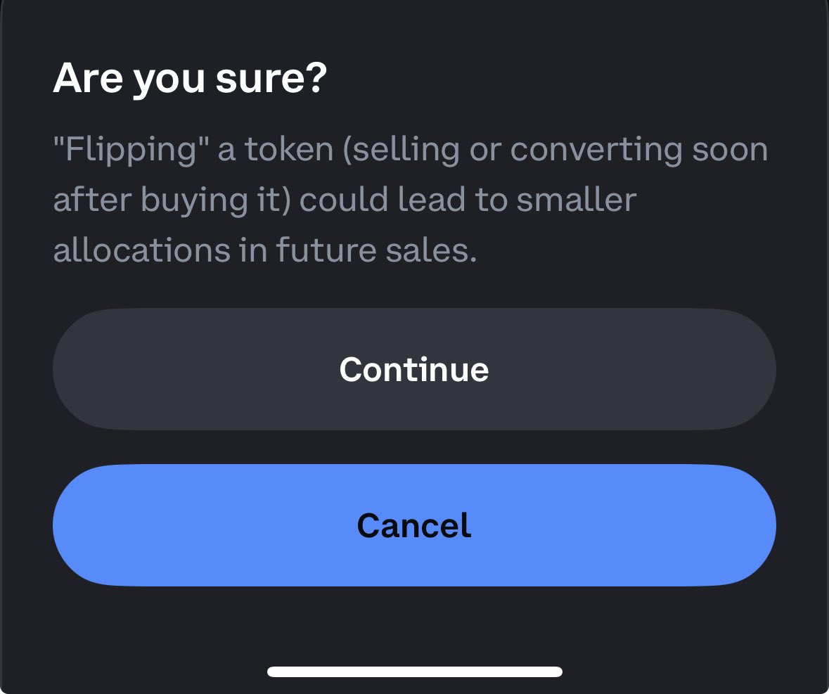 Coinbase really trying to guilt me 🤣