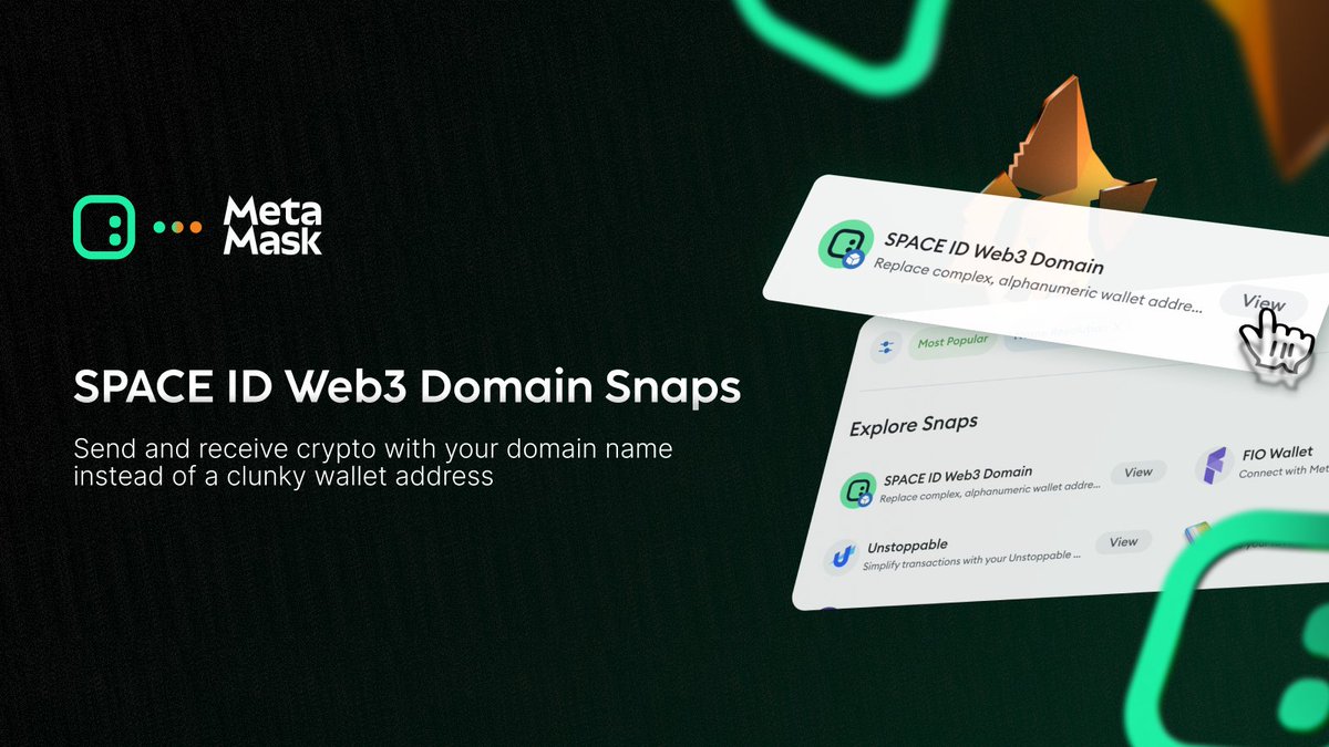 SPACEID's tweet image. Register on BNB Chain → Works on @Arbitrum ✅
Register on Arbitrum → Works on @BNBChain ✅
Register on 0G → Works on @StoryProtocol ✅

Register on 25+ chains ✅

@Metamask Snap made it happen.