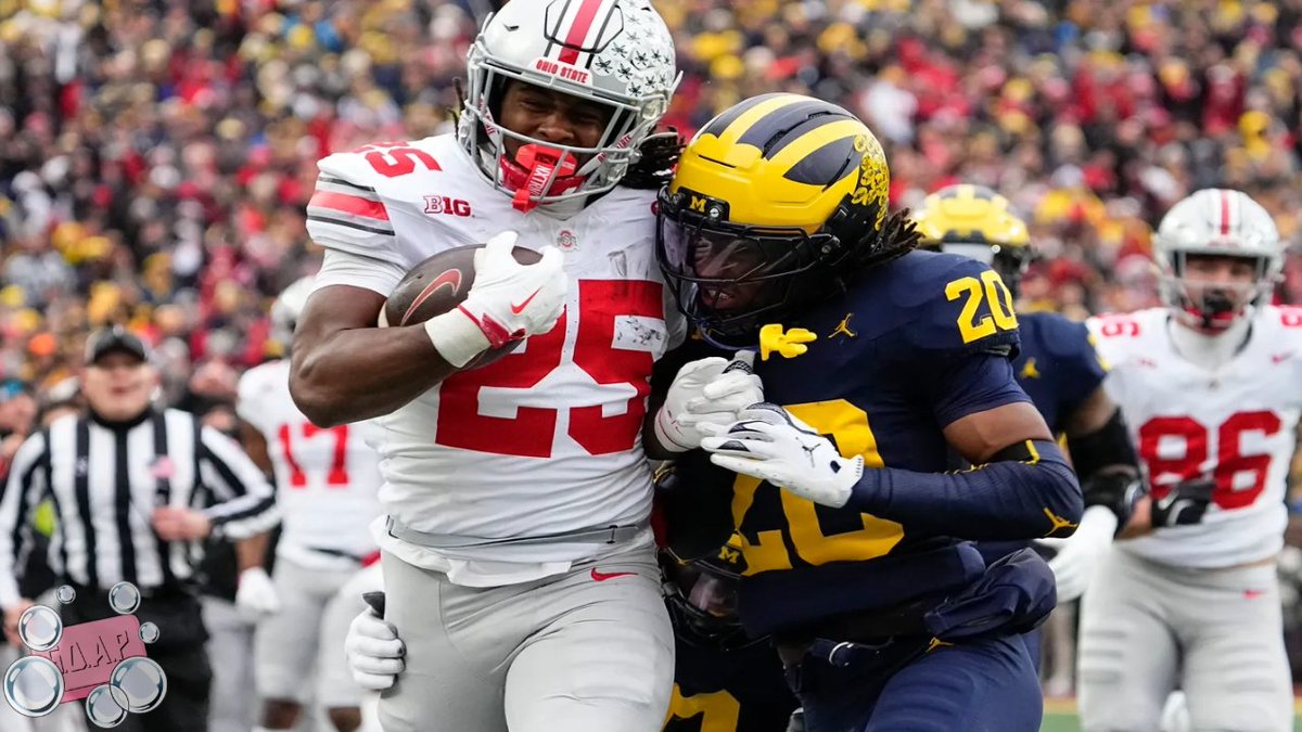 CancelSOAP's tweet image. WEEK 14 NCAAF ROUND-UP - OHIO STATE DESTROYS ITS DEMONS: Buckeyes Shatter 6-Year Curse, Humiliate Michigan, and Flip the Entire Playoff Picture.

ANN ARBOR — For nearly six years, Ohio State had carried a burden heavier than any trophy: 2,191 days without a win over Michigan. No…