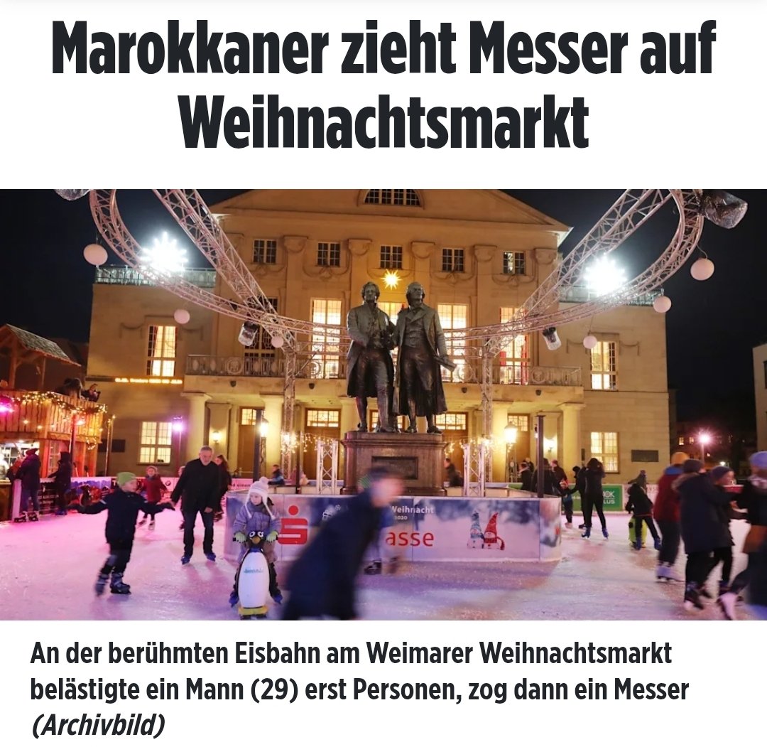 Pünktlich zum ersten Advent - islamische Migranten machen islamische Migranten-Dinge #notall 
Die größte Gefahr geht von Rechts aus!