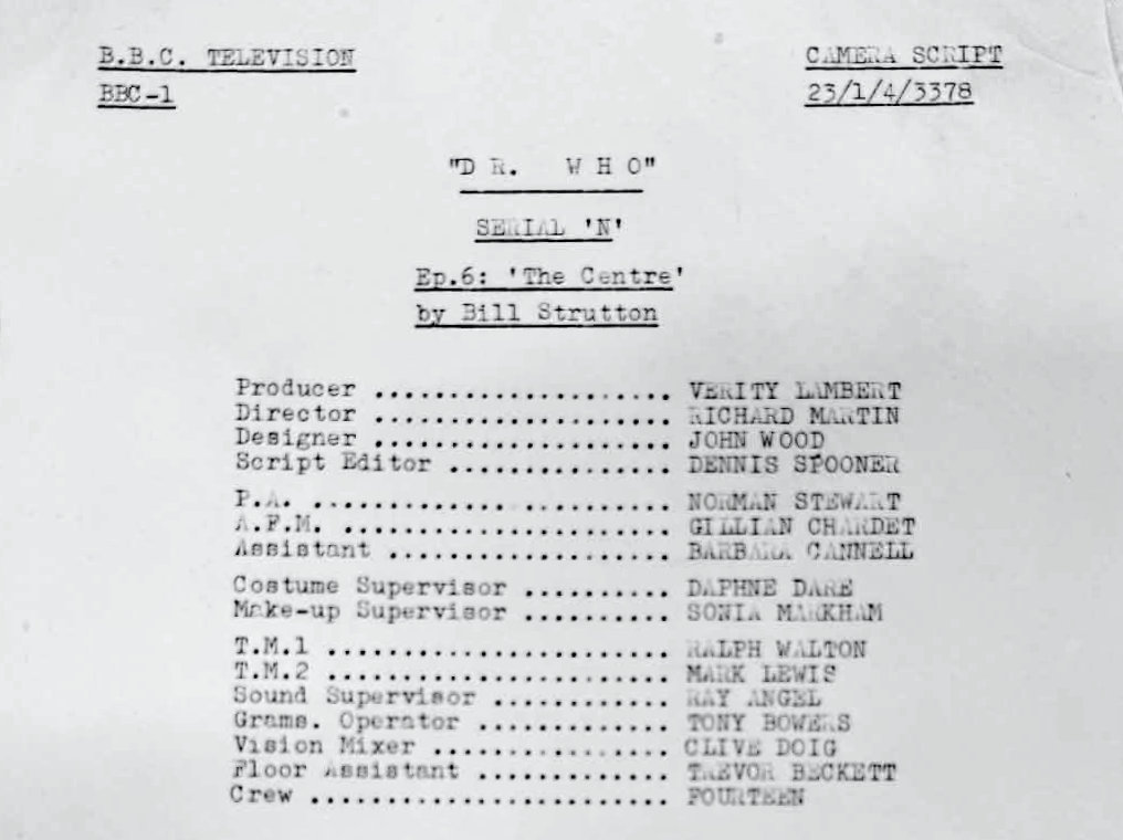 Cult TV Script Donation

Film is Fabulous! work closely with DMU. In July, a large collection of scripts, including original annotated camera scripts, production documents, schedules, and film diaries, were donated by a former television and film writer.