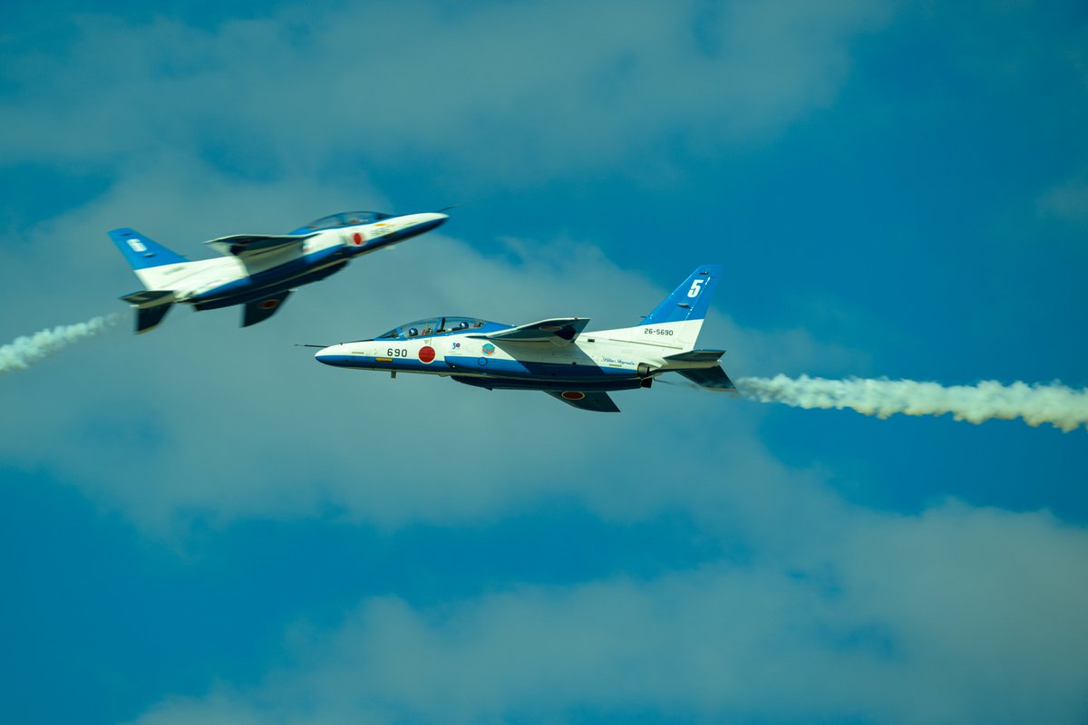 築城基地航空祭。ブルーインパルス。 #Nikon #私とNikonで見た世界 #Z9