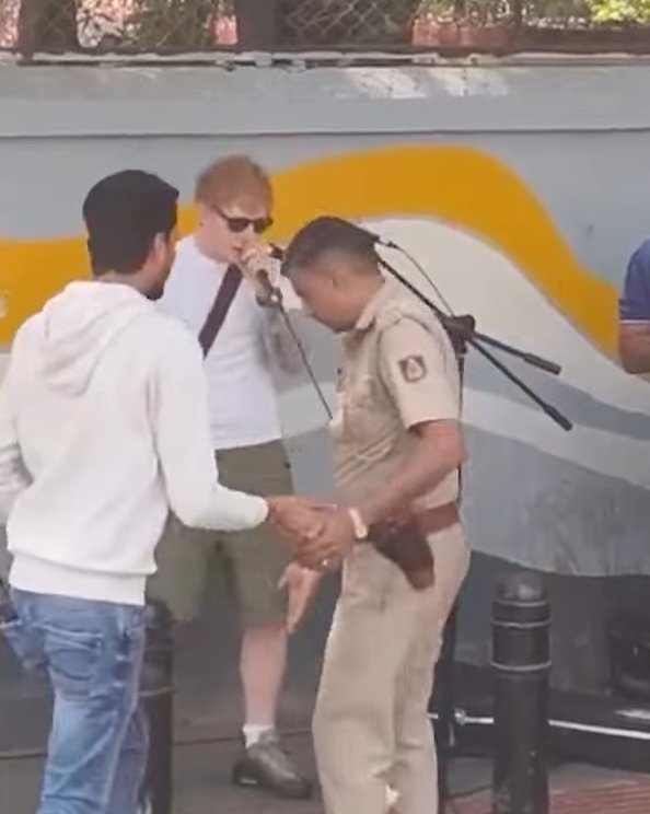 Neither did Cubbon Park Police in #Bengaluru 😁

<a href="/edsheeran/">Ed Sheeran HQ</a>