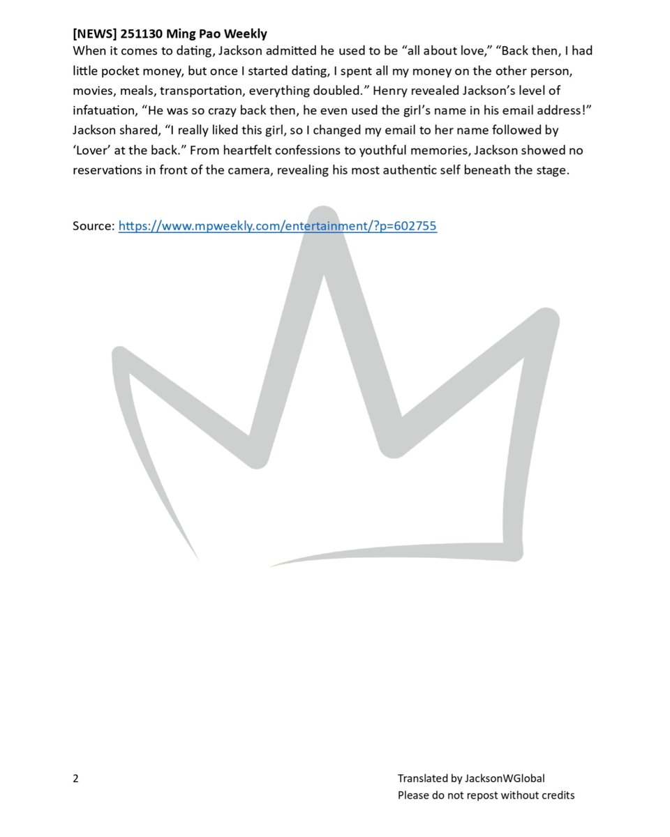 Jackson Wang Global tweet media