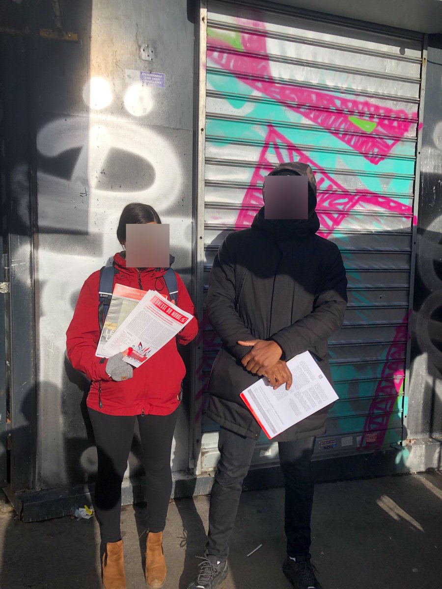 OCF75_92's tweet photo. Nous étions présents aujourd'hui au Marché Ornano comme presque tous les dimanches, au plus près des riverains et travailleurs pour diffuser notre presse ainsi qu'échanger ! ✊️🚩 https://t.co/L3wEZxxUZF