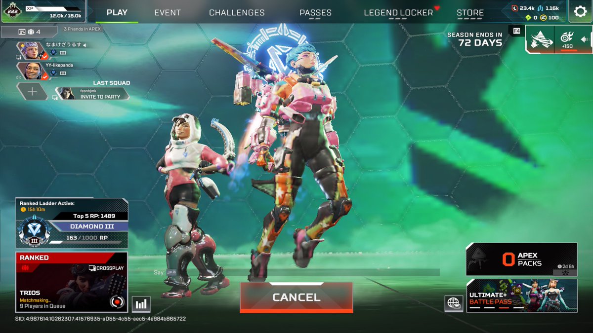 ダイヤ３いったぜ