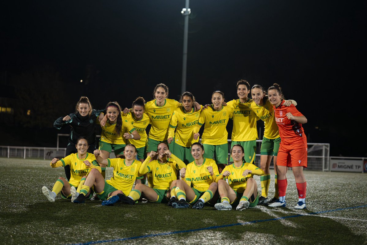[𝗥𝟭𝗙] La réserve domine son dauphin et continue son sans-faute ! 

🗓️ Régional 1 Féminin Absolis - J8
Victoire 4-0 ✅
🆚 St Georges Guyonniere 

Les buteuses ⚽️
Auriane x2 
Sofia 
Lilou 

#OnEstNantes #R1F