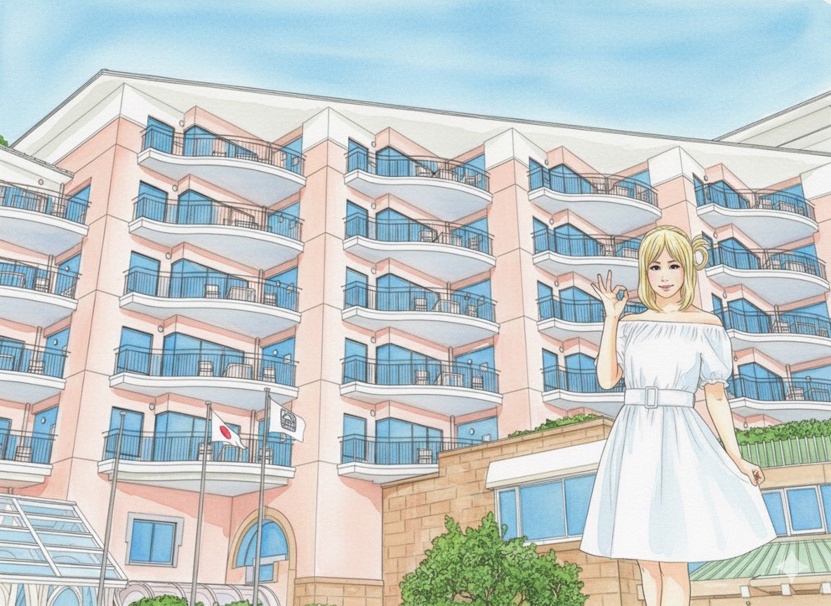 まちあるき缶バッジ　淡島ホテル　ロゴ違いver まちあるき缶バッジ 淡島ホテル ロゴ違いver まちあるき缶バッジ 淡島