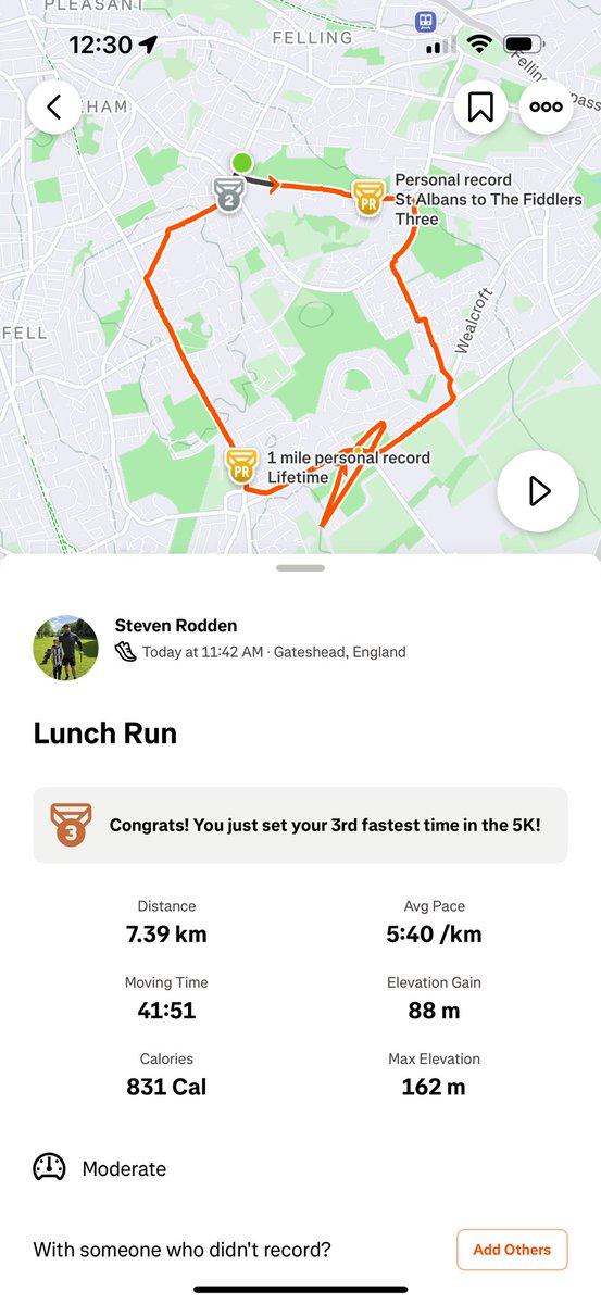 Stevenrodden's tweet image. Canny little trot out this morning 

🐢 💨