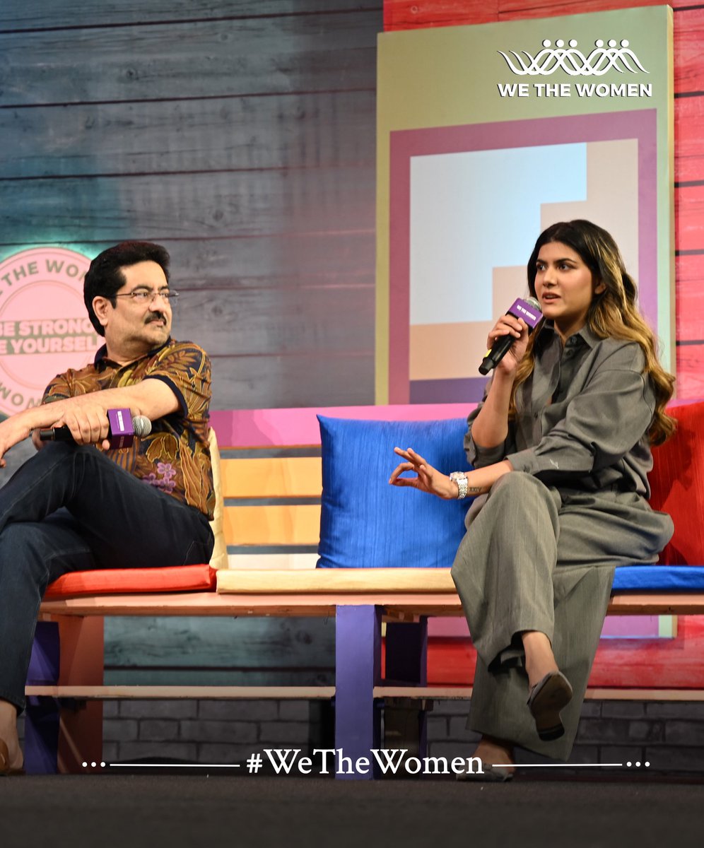 BDUTT's tweet image. The daring disruptor — Ananya Birla — spoke about the power of self-acceptance and why she refuses to choose between the two halves of her life: business and music. Growing up, her father taught her there’s no difference between a boy and a girl in business — a belief she now…