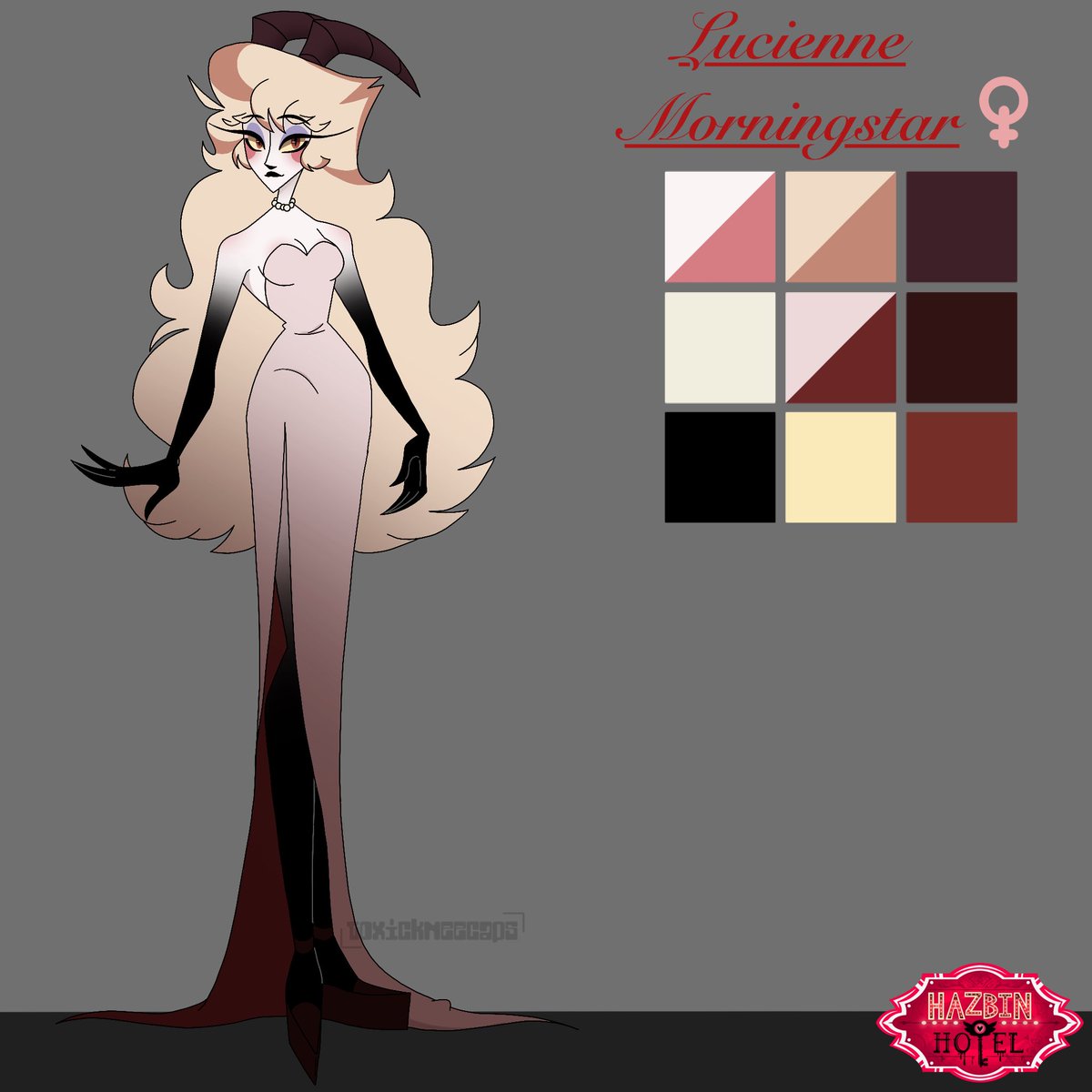new lucienne ref sheet

#hazbinhotel #hazbinhoteloc