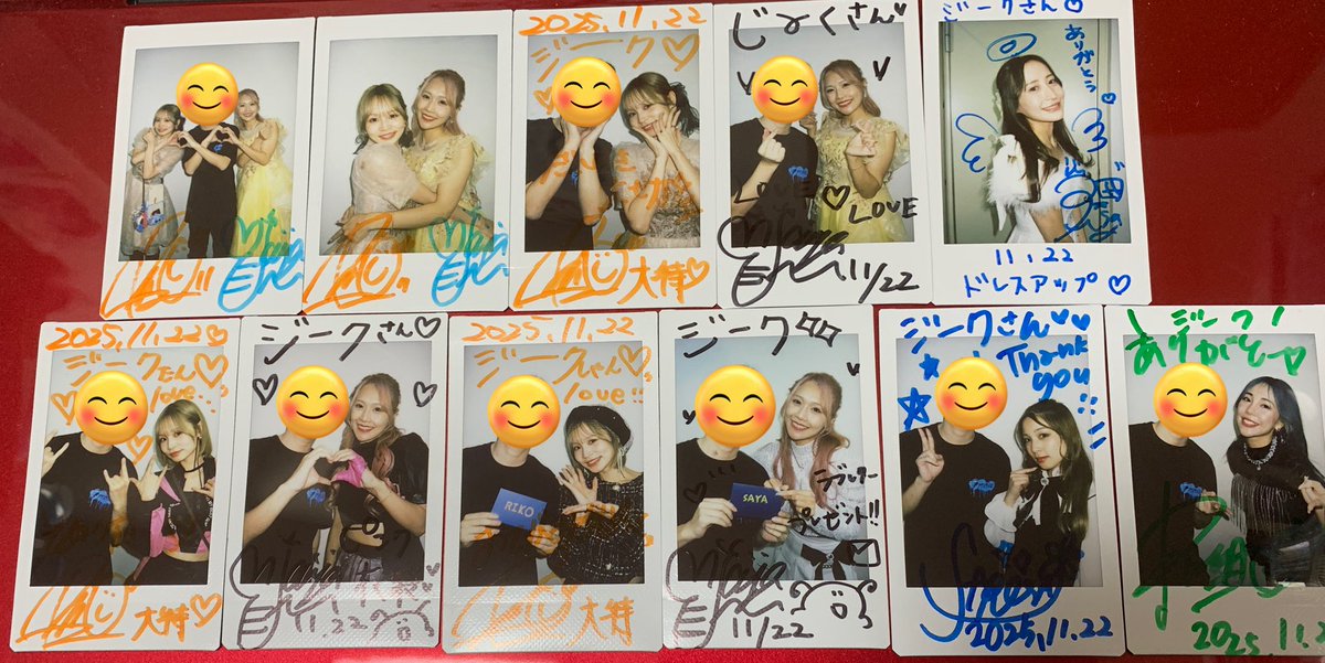 freciaとの最後の想い出。 特典会、何回したかりこさやだけ数えました