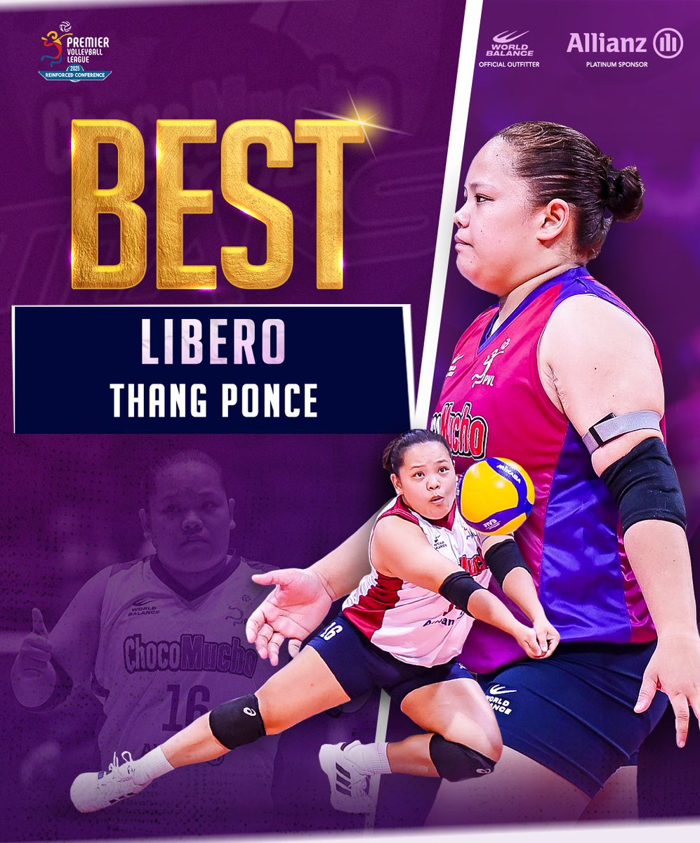 CMFlyingTitans's tweet image. Defense, heart, and unmatched hustle. 💜

Thang Ponce is your Best Libero of the Conference, guarding the court of the Choco Mucho Flying Titans in every play! 🏐

#ChocoMucho #CMFT #TitanPride