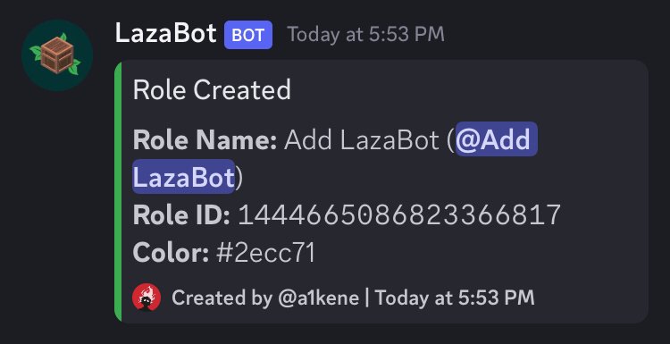 LazaBotApp's tweet image. LazaBot&apos;s Logging System tracks 60+ LOGGING EVENTS.

With our new setup, you can easily toggle and track only what matters most from Member Update to Channel Created.

Get clear records of everything that happens! Use /setup-logging today.

#LazaBot #DiscordBot #Logging