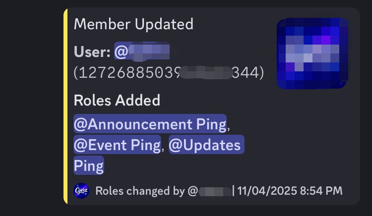 LazaBotApp's tweet image. LazaBot&apos;s Logging System tracks 60+ LOGGING EVENTS.

With our new setup, you can easily toggle and track only what matters most from Member Update to Channel Created.

Get clear records of everything that happens! Use /setup-logging today.

#LazaBot #DiscordBot #Logging
