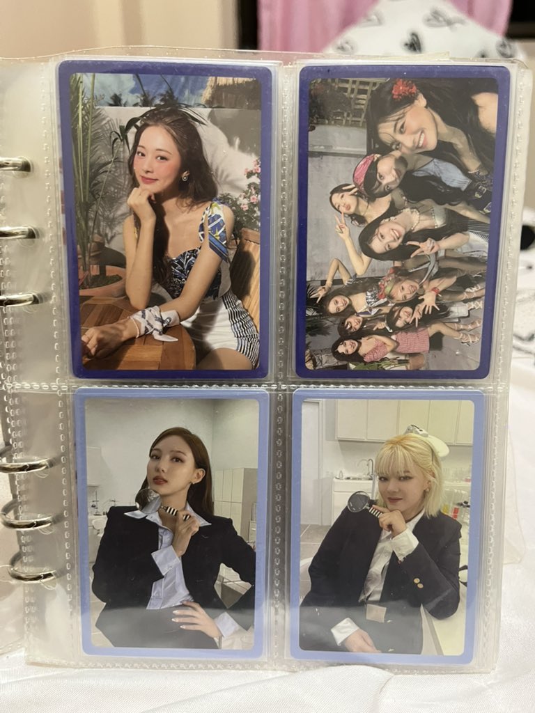 armyyoncee's tweet photo. WTS

TWICE PHOTOCARDS 100 each

Pwede meet up around Mandaluyong

DM ME of you’re interested

Check the thread for the entire collection. https://t.co/SJ84STQn1W