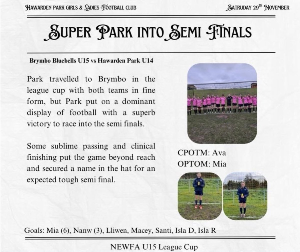 Hawarden Park FC tweet media