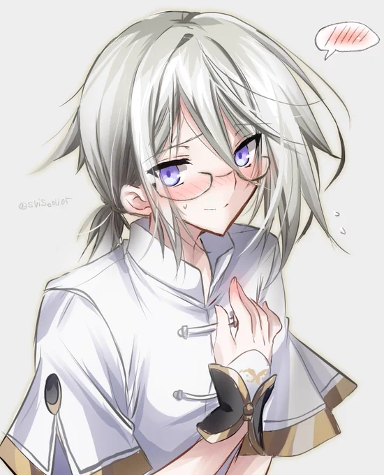 お題箱ありがとうございます。 FGOの蘭陵王くん〜 蘭くん自分も大好きですよ、古の消されたアカウントで描いてた蘭くん再掲しときます〜☆