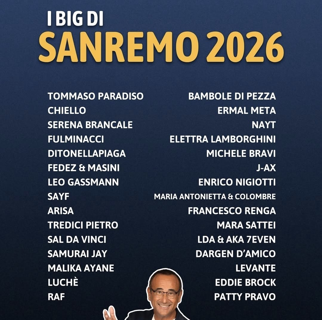 cinami77's tweet photo. @TommasoPara sarà un sogno vederti a sanremo https://t.co/l9N8F7tF9j